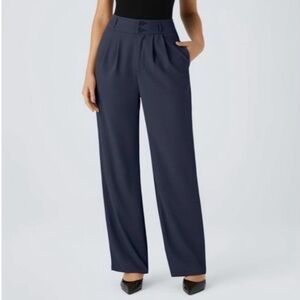 Halara Double Button Work Pants